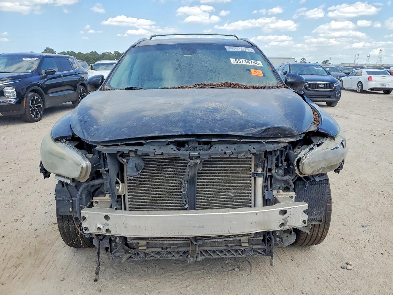 2015 Infiniti Qx60 Base Black vin: 5N1AL0MNXFC540637