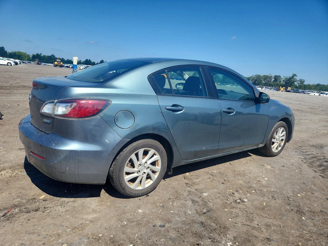 2012 Mazda 3 I Green vin: JM1BL1V71C1647212