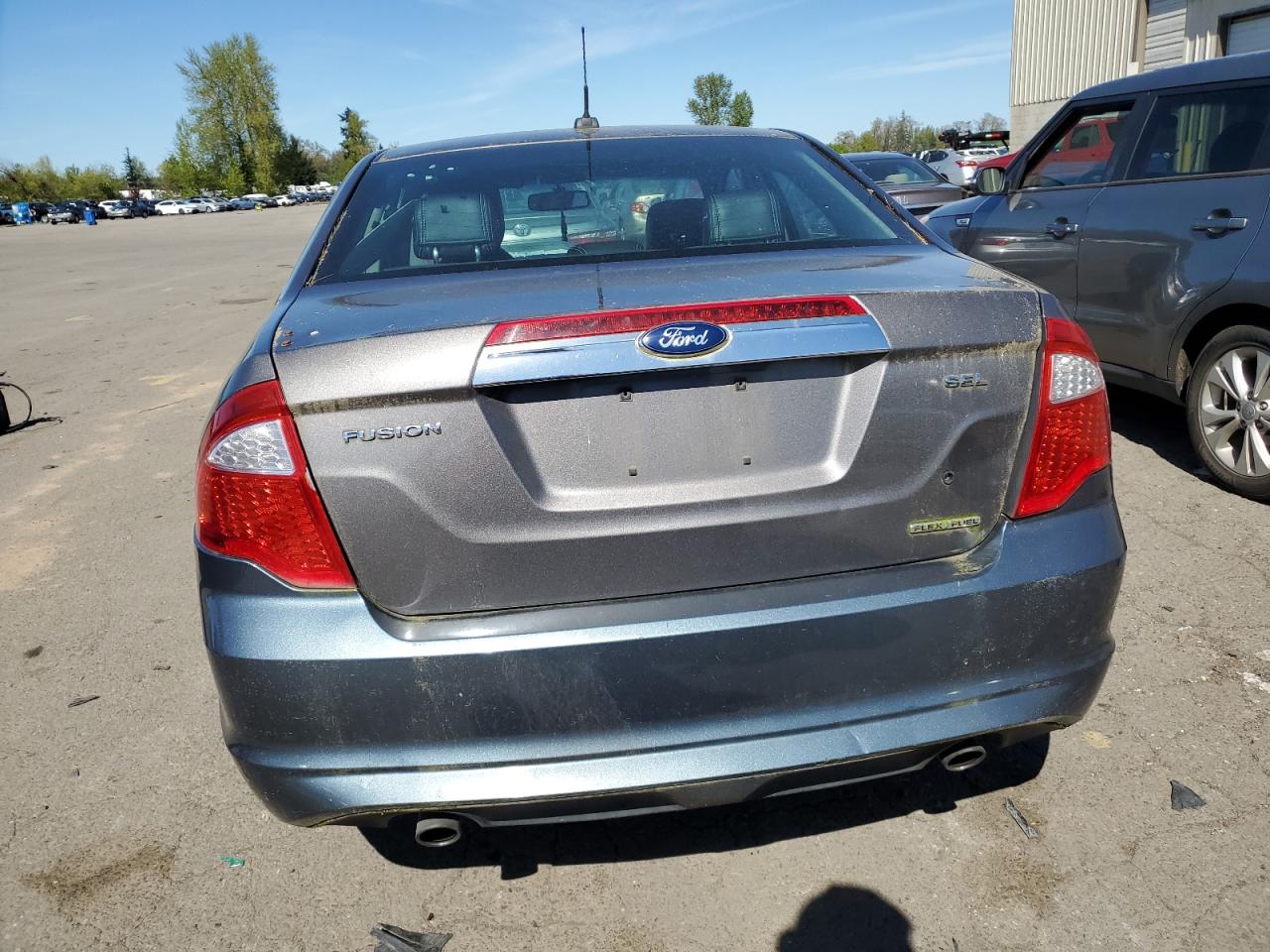 2012 Ford Fusion Sel Серый vin: 3FAHP0JG9CR398362