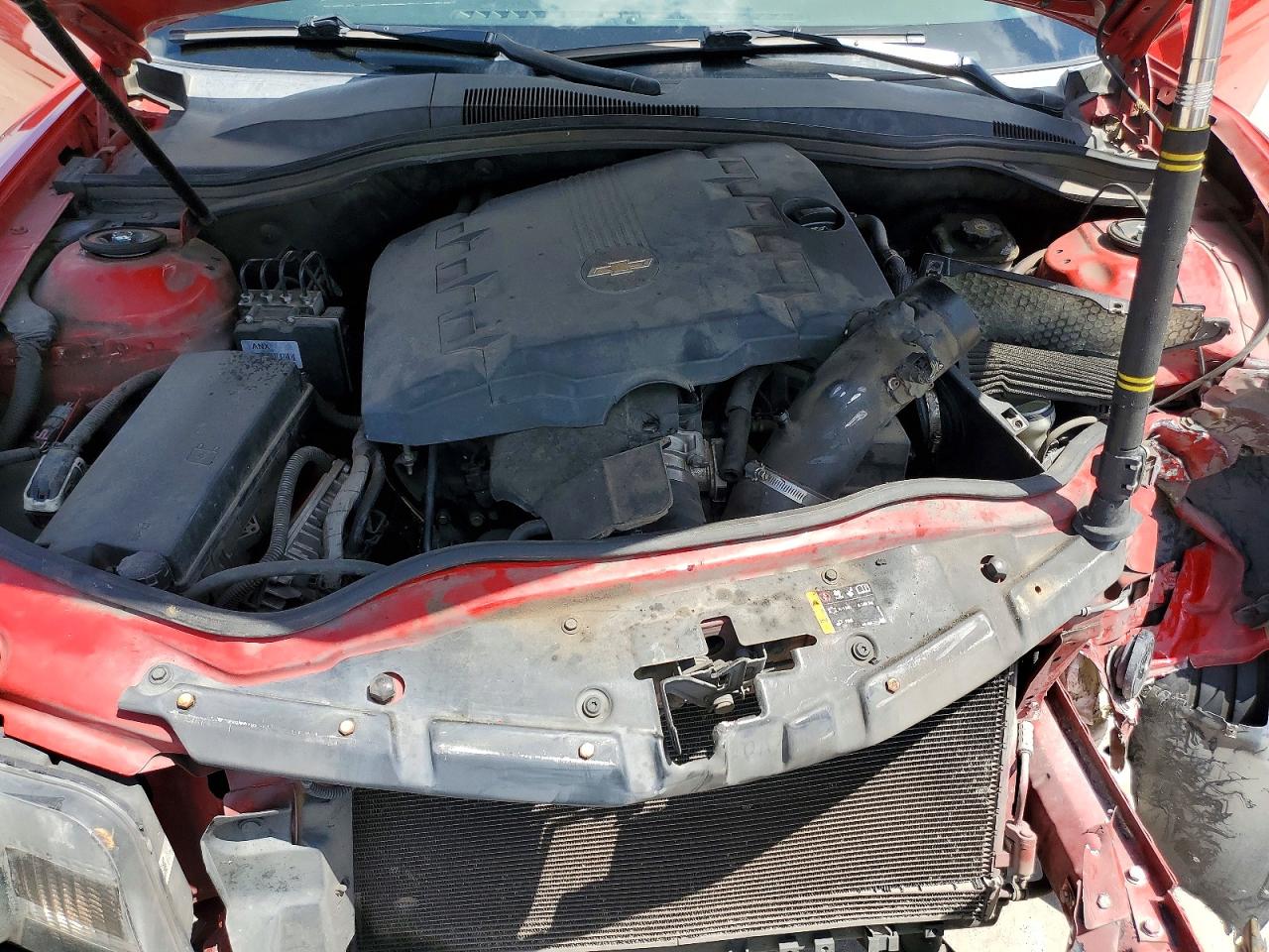 2012 Chevrolet Camaro Lt Red vin: 2G1FB1E35C9182410