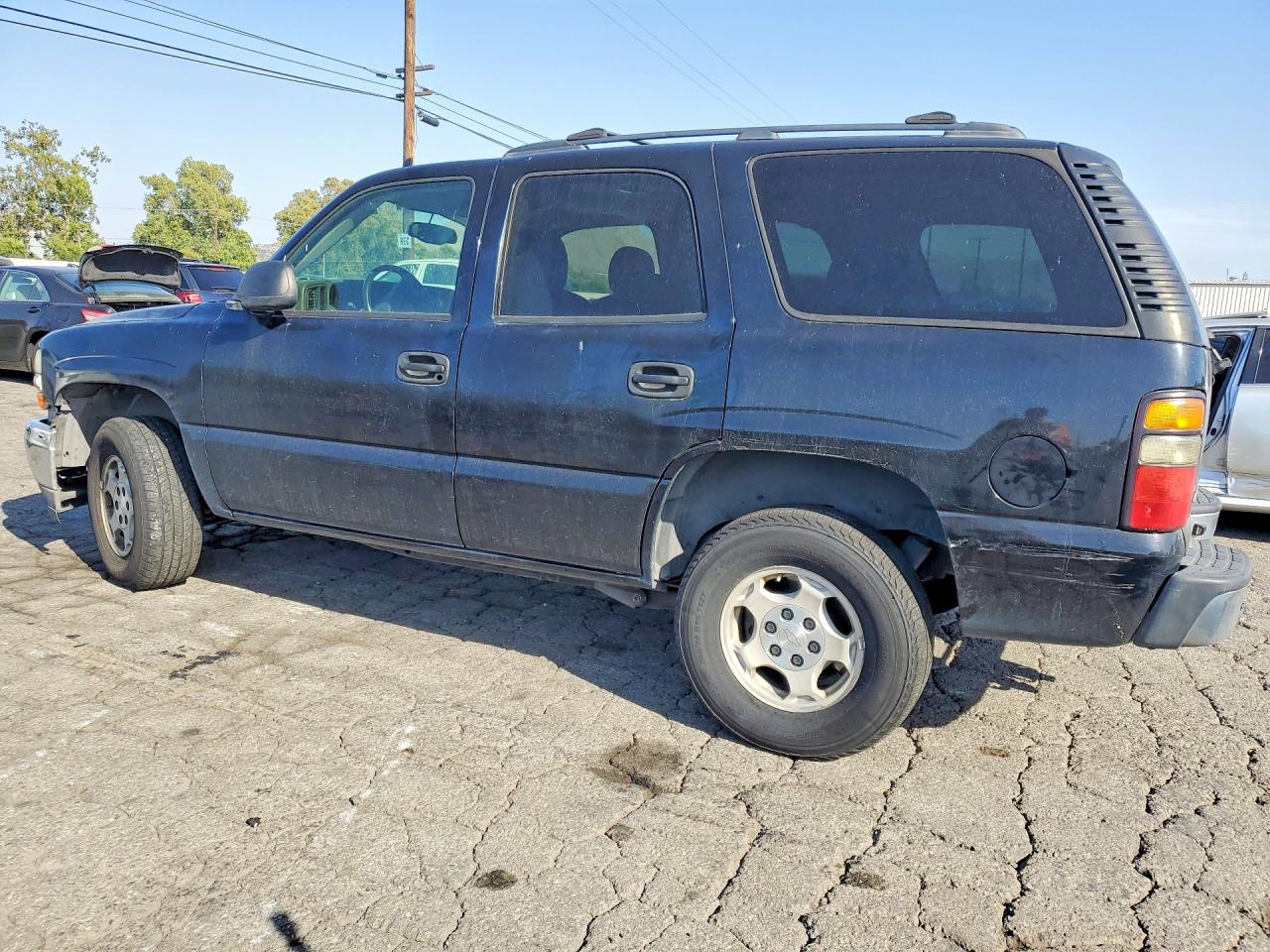 2006 Chevrolet Tahoe C1500 Black vin: 1GNEC13ZX6R163442
