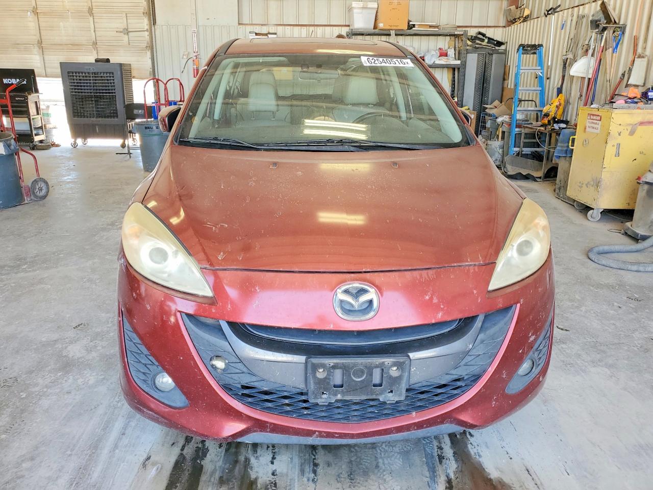 2012 Mazda 5 Maroon vin: JM1CW2DL9C0140595