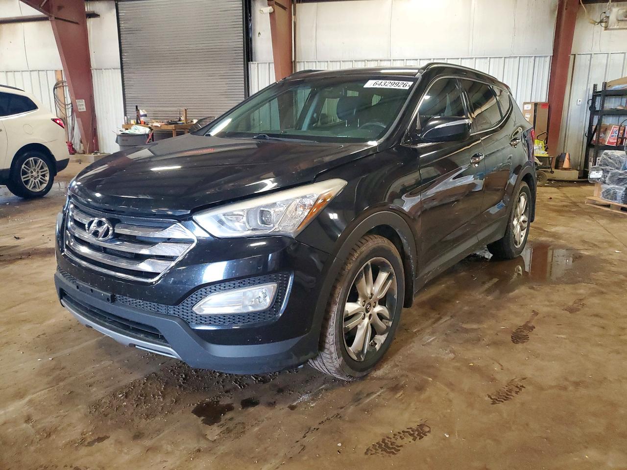 2013 Hyundai Santa Fe Sport 2.0t Black vin: 5XYZUDLA4DG072942