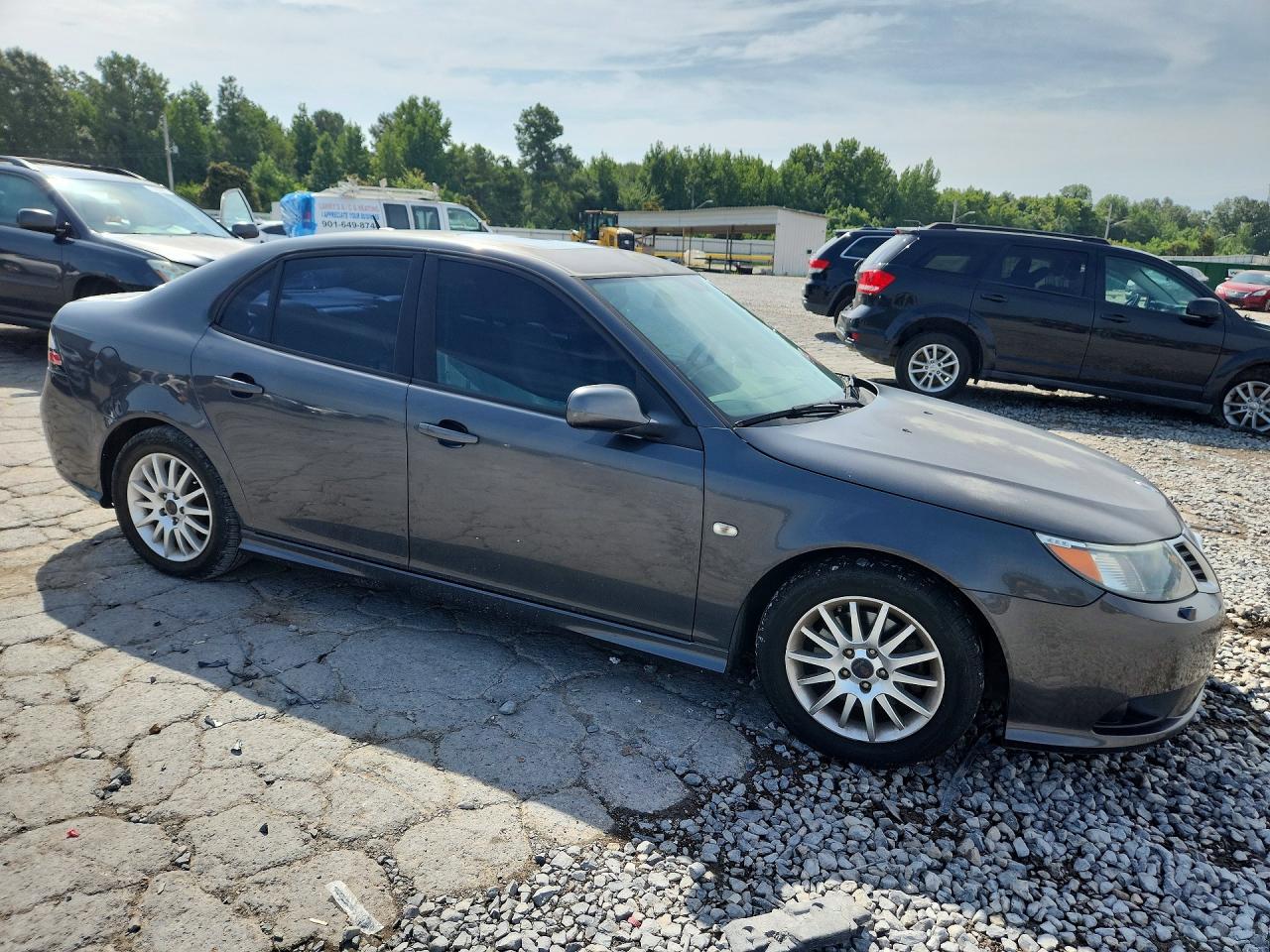 2010 Saab 9-3 2.0t Gray vin: YS3FA4CYXA1610797