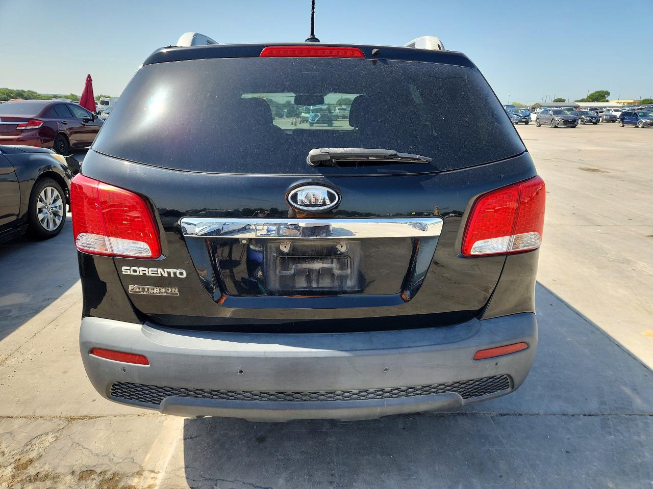 2012 Kia Sorento Lx Black vin: 5XYKT4A20CG199783