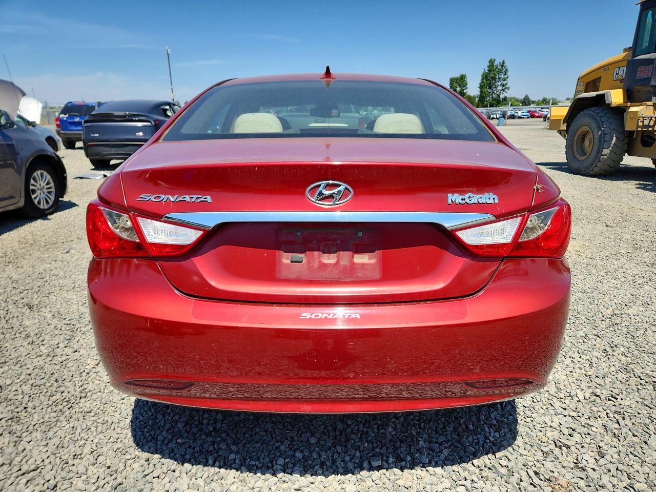 2013 Hyundai Sonata Gls Red vin: 5NPEB4AC9DH697581