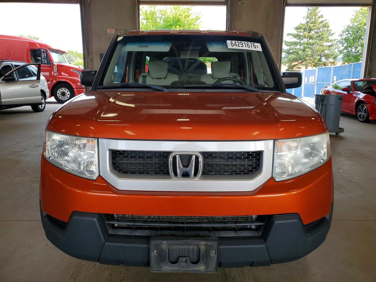 2010 Honda Element Ex Orange vin: 5J6YH2H71AL002486