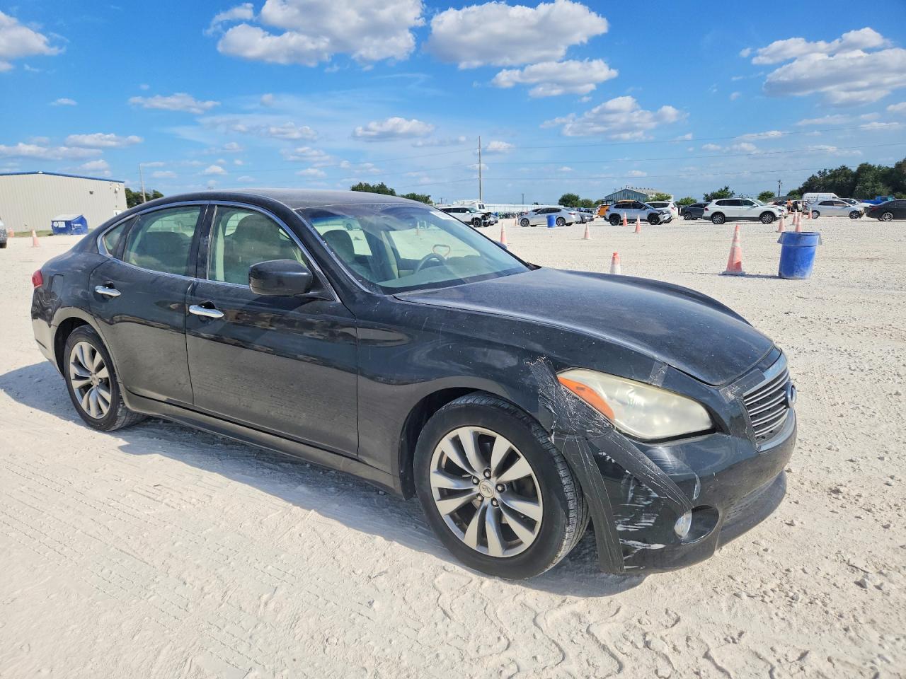 2013 Infiniti M37 Base Black vin: JN1BY1AP1DM511754