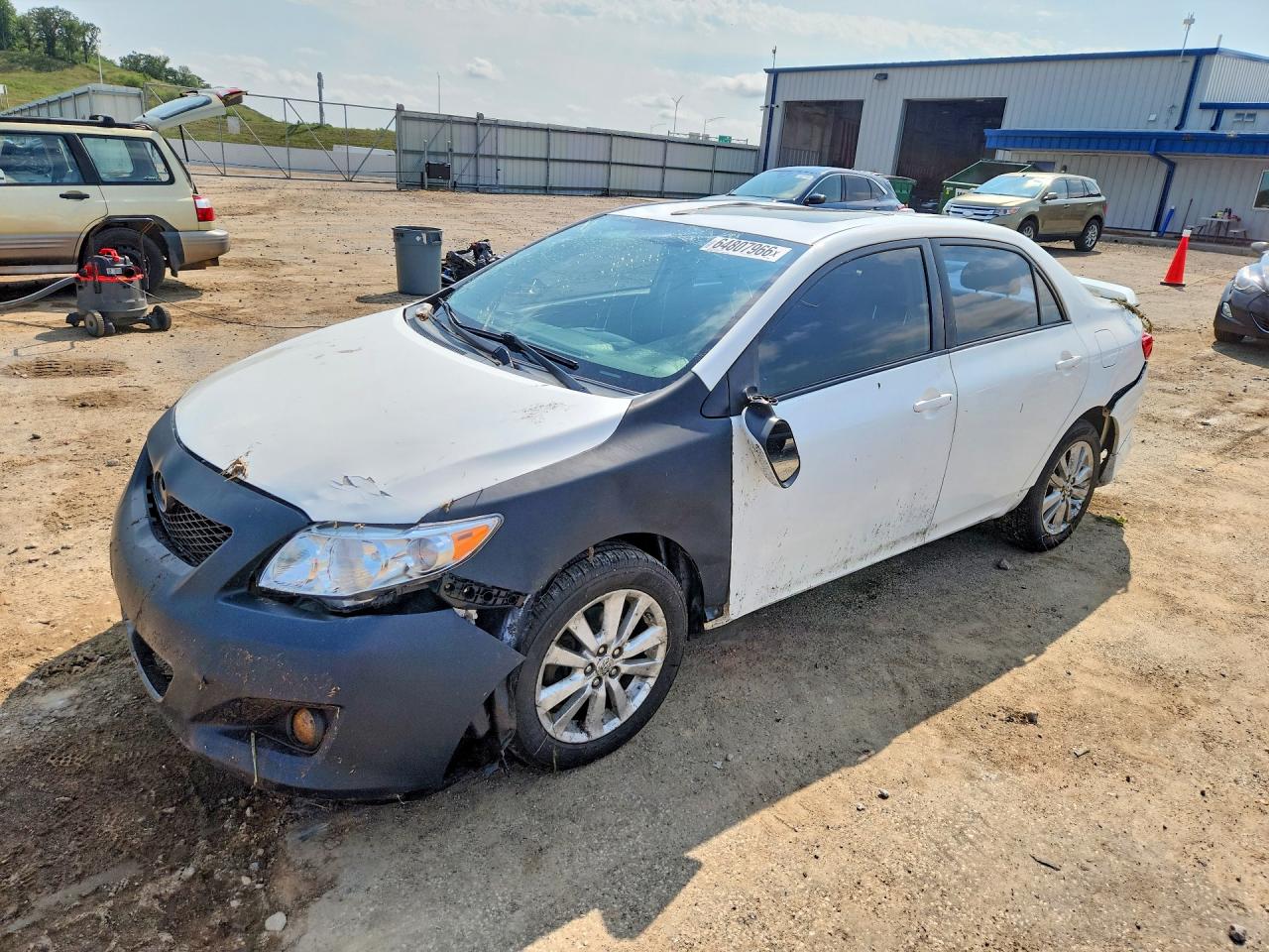 2010 Toyota Corolla S White vin: 2T1BU4EE4AC402068
