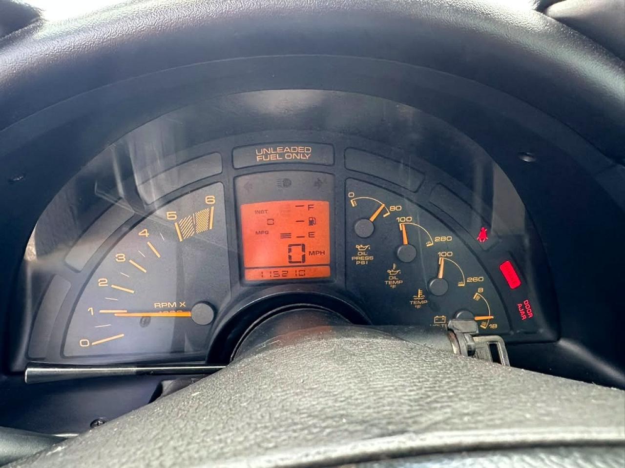 1990 Chevrolet Corvette Black vin: 1G1YY2381L5112976