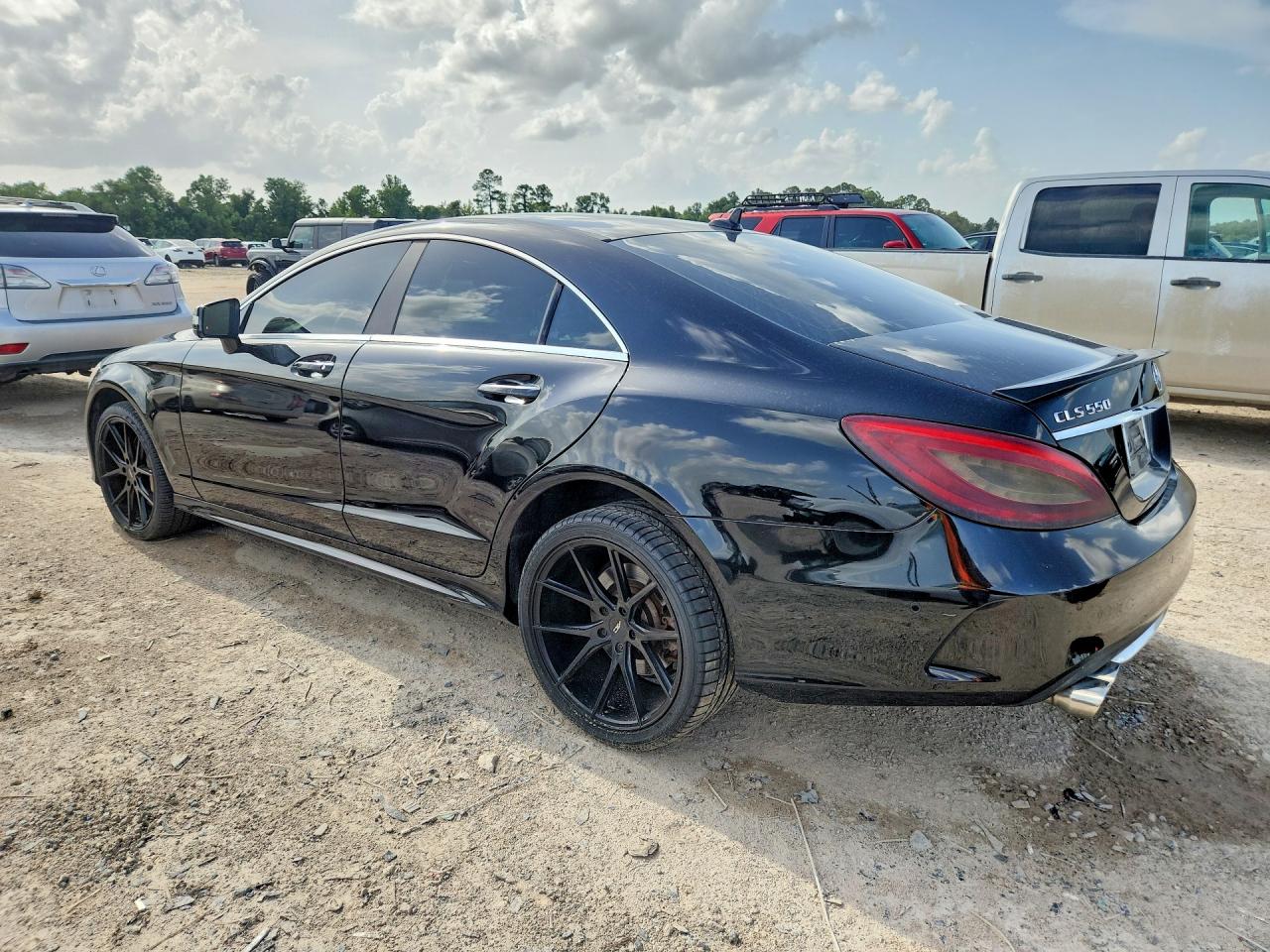 2015 Mercedes-benz Cls 550 Black vin: WDDLJ7DBXFA155291