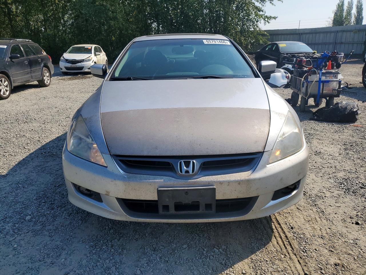 2006 Honda Accord Ex Silver vin: 1HGCM82616A006766