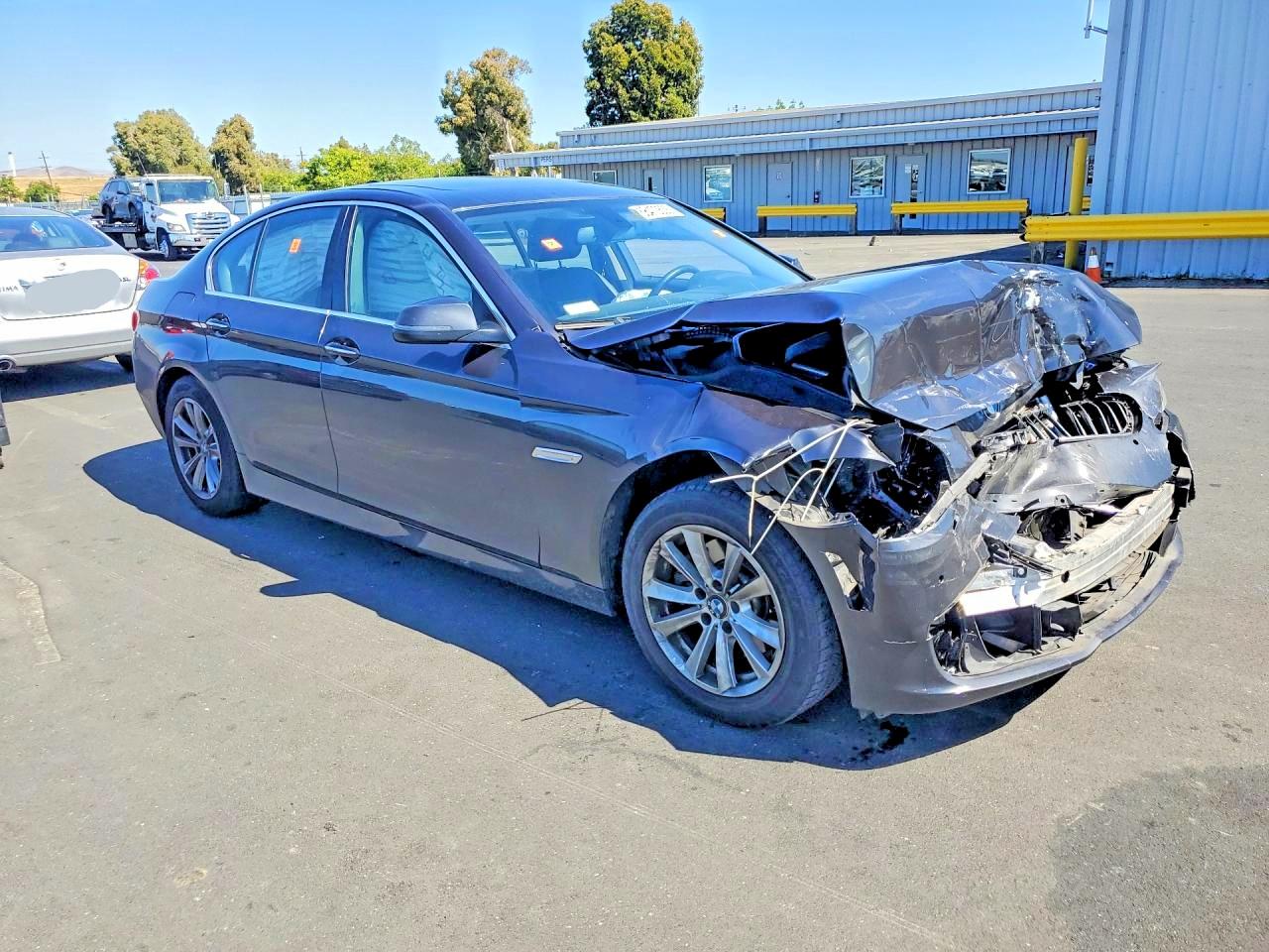 2014 Bmw 528 I Charcoal vin: WBA5A5C53ED509245