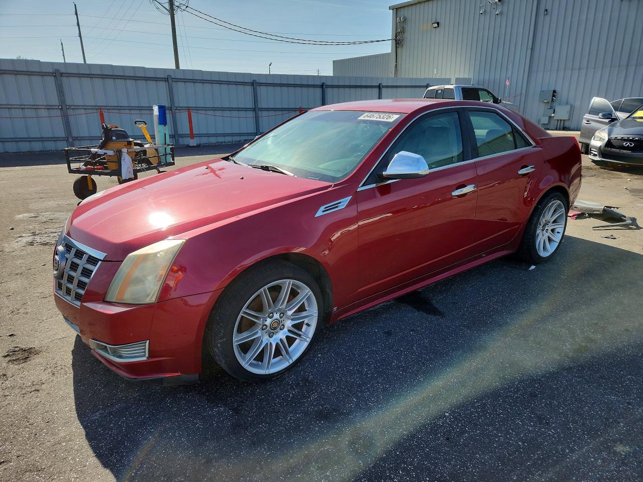 2010 Cadillac Cts Luxury Collection Red vin: 1G6DE5EG1A0114289