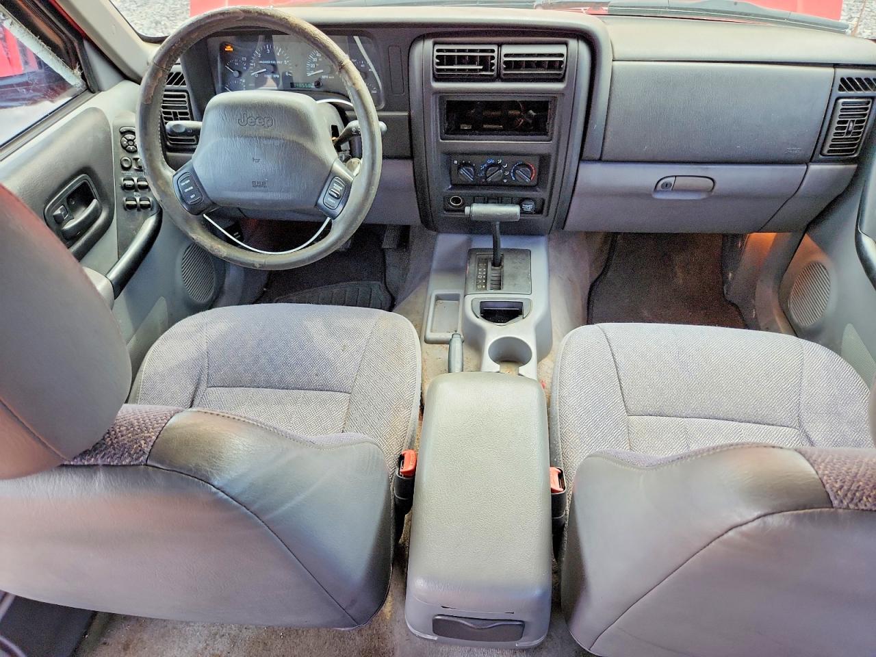 1998 Jeep Cherokee Sport Red vin: 1J4FT68S4WL212847