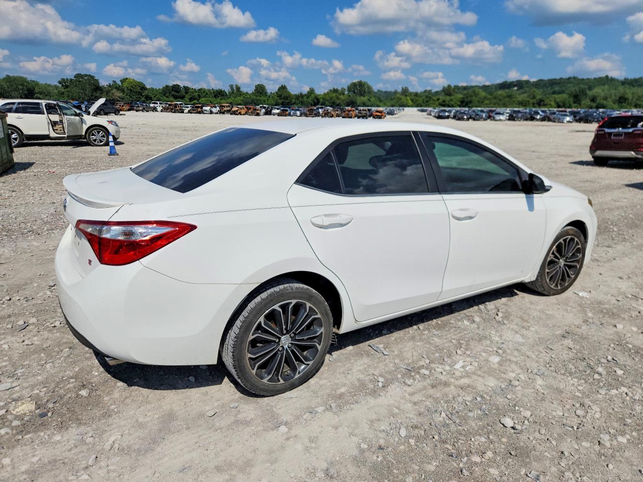 2014 Toyota Corolla S Plus White vin: 5YFBURHE3EP002906