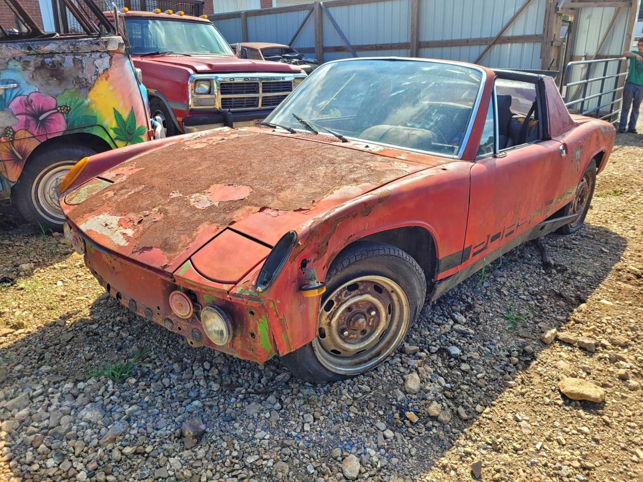 1972 Porsche 914 Red vin: 4722900538