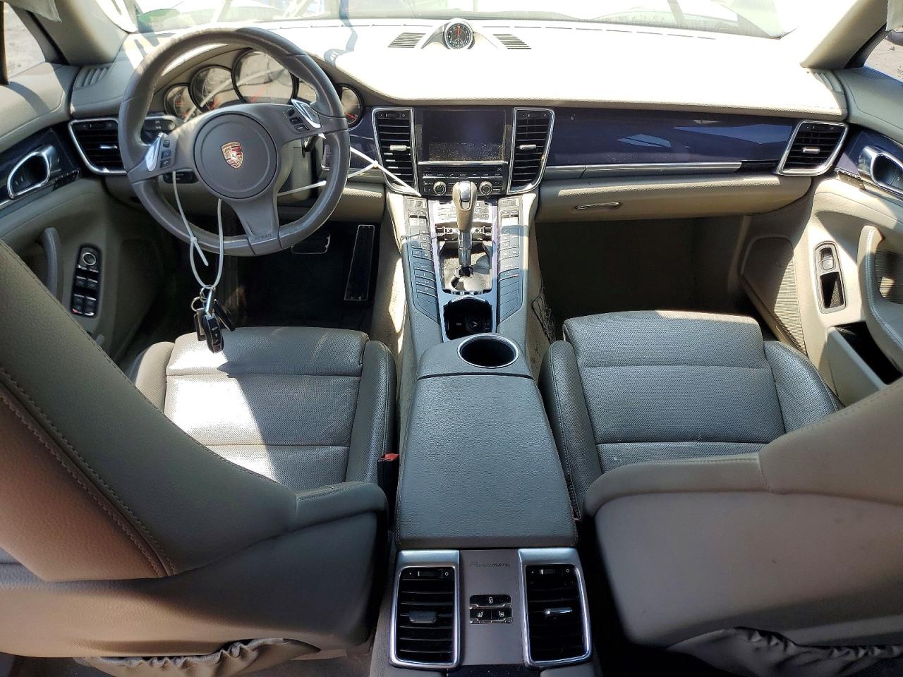 2013 Porsche Panamera S Hybrid Серый vin: WP0AD2A73DL045194