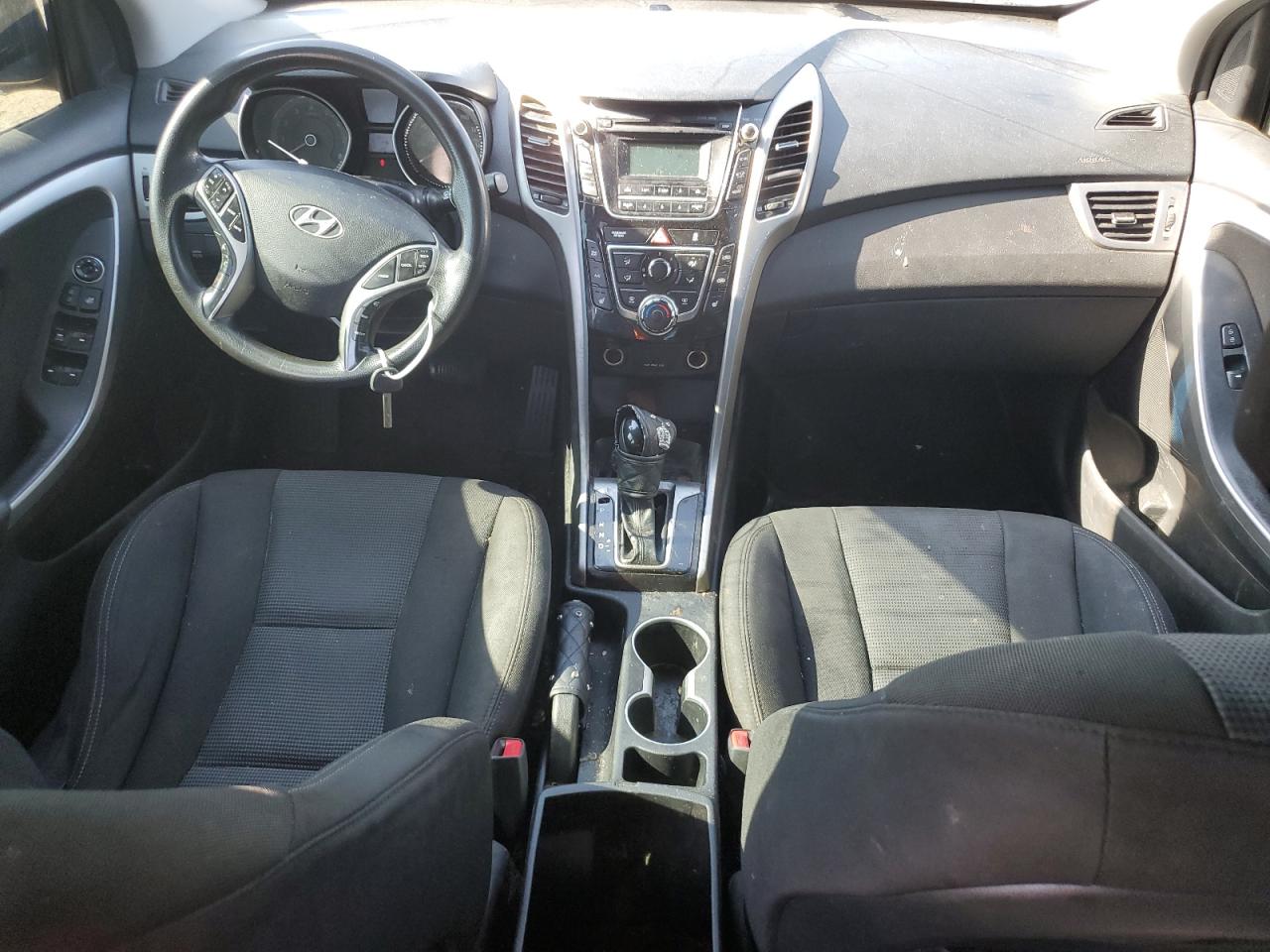 2014 Hyundai Elantra Gt Base Blue vin: KMHD35LH1EU195609