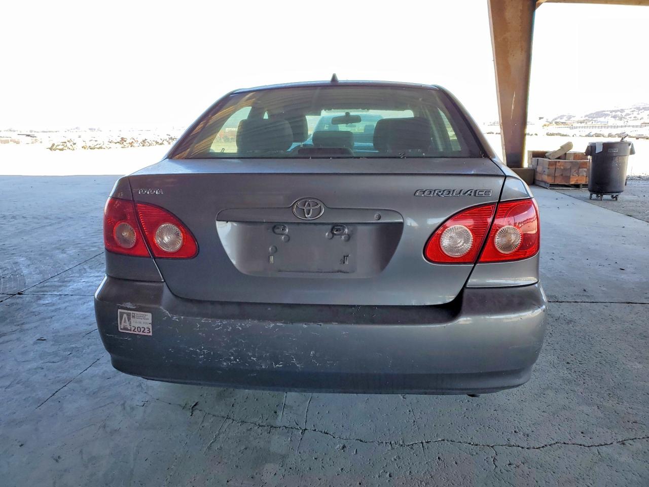 2008 Toyota Corolla Ce Gray vin: 1NXBR32E58Z953585