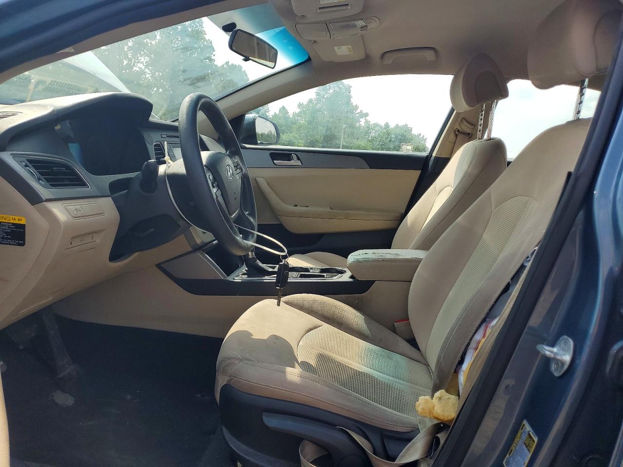 2015 Hyundai Sonata Blue vin: 5NPE24AF7FH144442