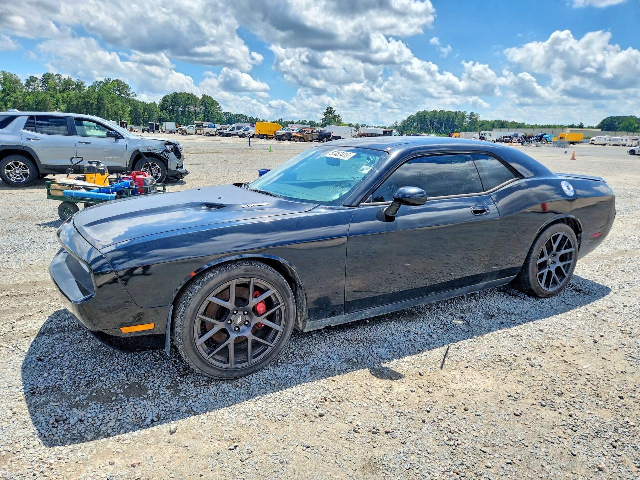 2010 Dodge Challenger Srt-8 Black vin: 2B3CJ7DW5AH220735
