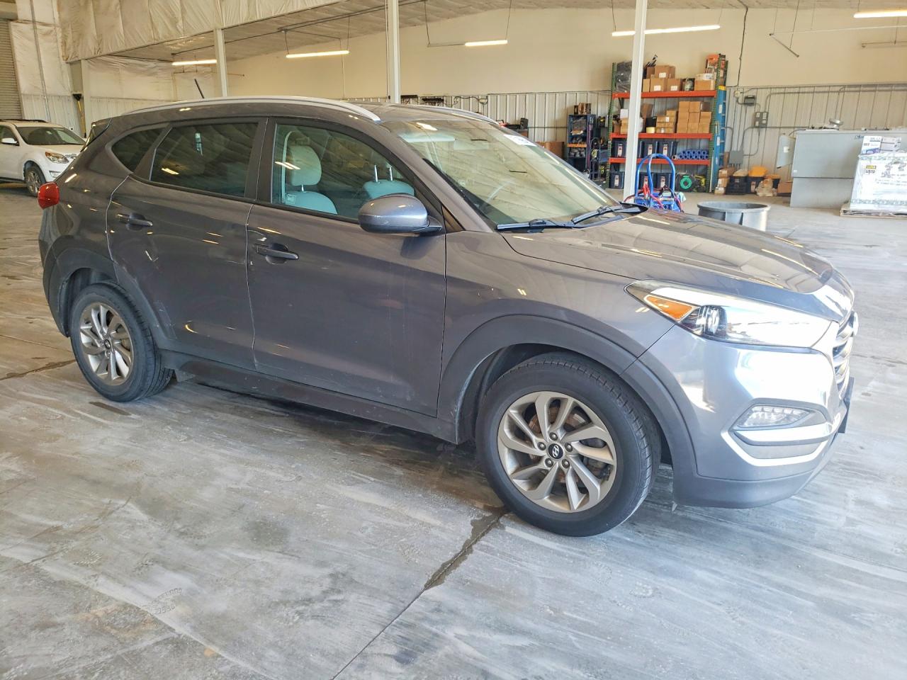 2016 Hyundai Tucson Se Gray vin: KM8J3CA40GU092594