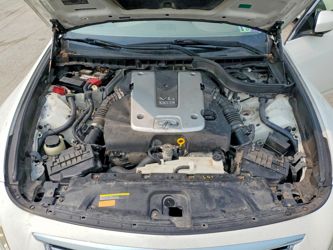 2011 Infiniti G37 Sedan X White vin: JN1CV6ARXBM351320