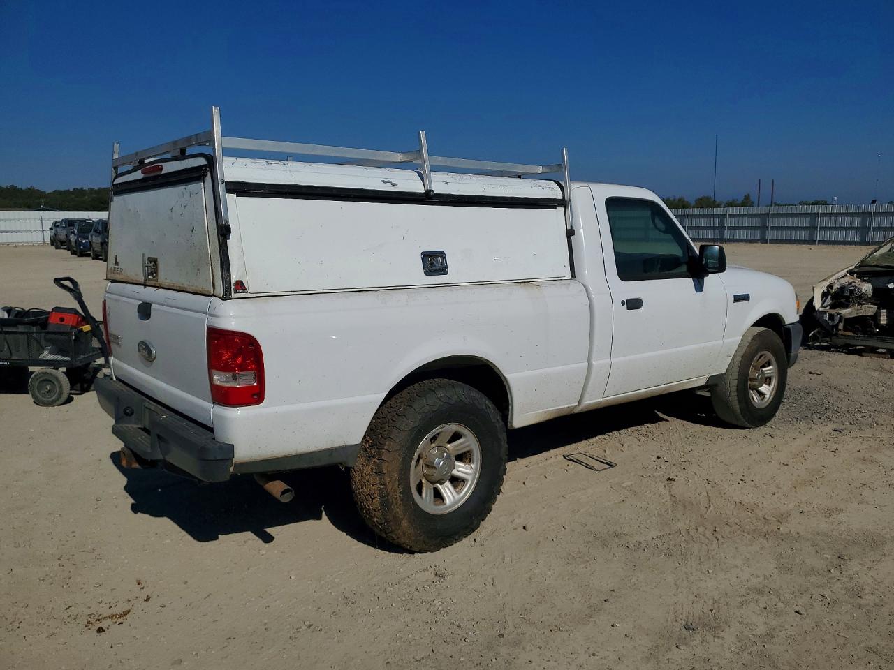 2011 Ford Ranger White vin: 1FTKR1AD3BPA02969