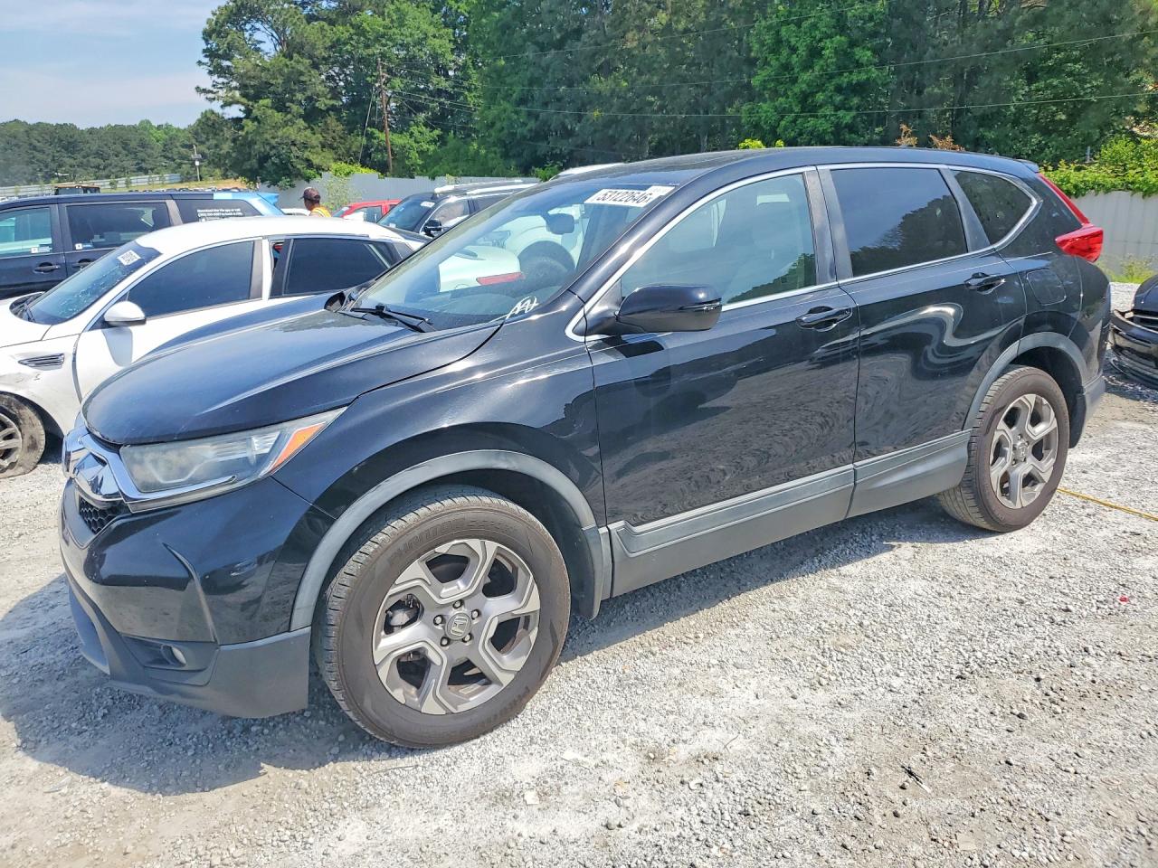 2018 Honda Cr-v Exl Black vin: 2HKRW2H83JH604013
