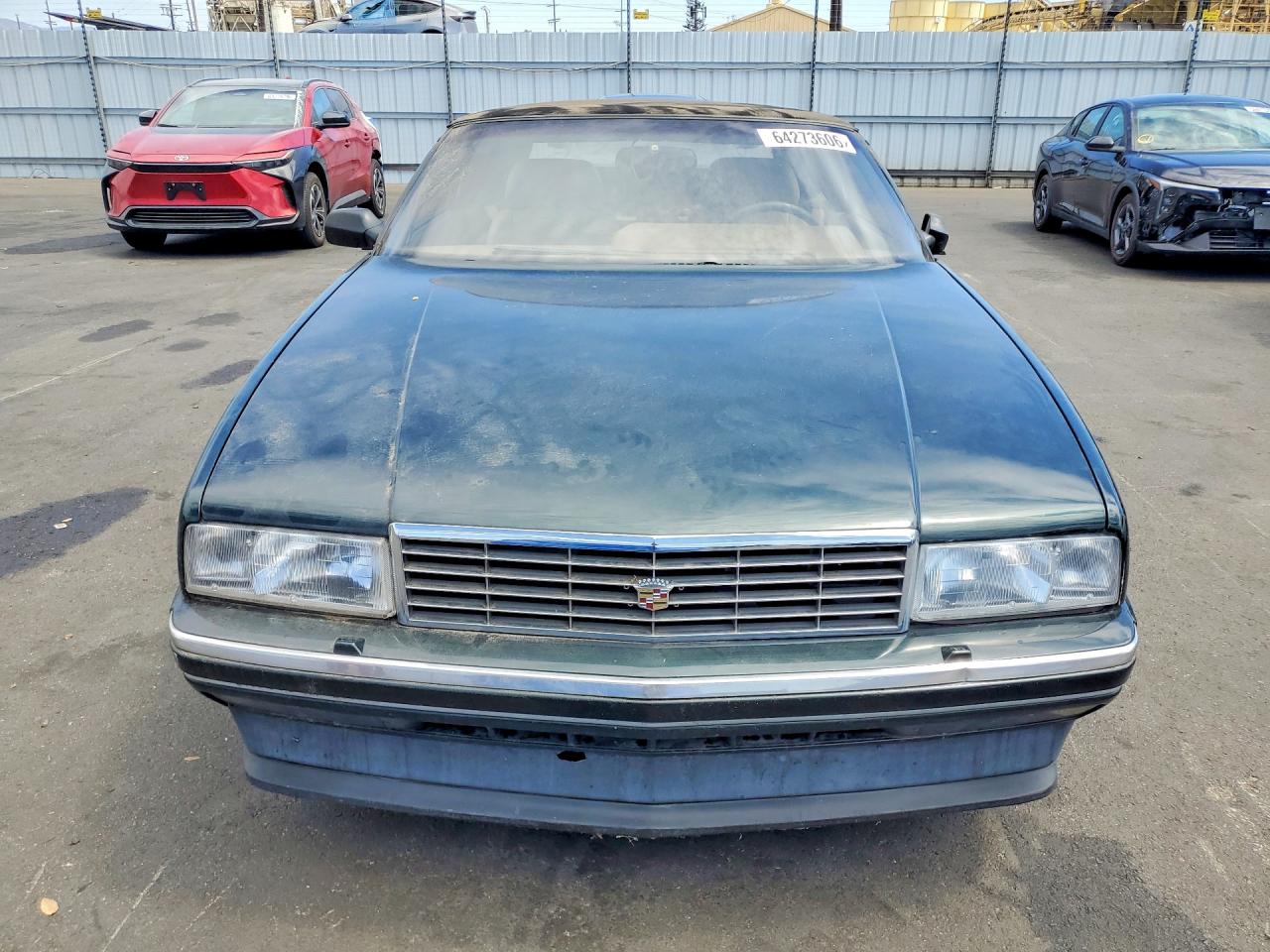 1993 Cadillac Allante Green vin: 1G6VS3398PU129105