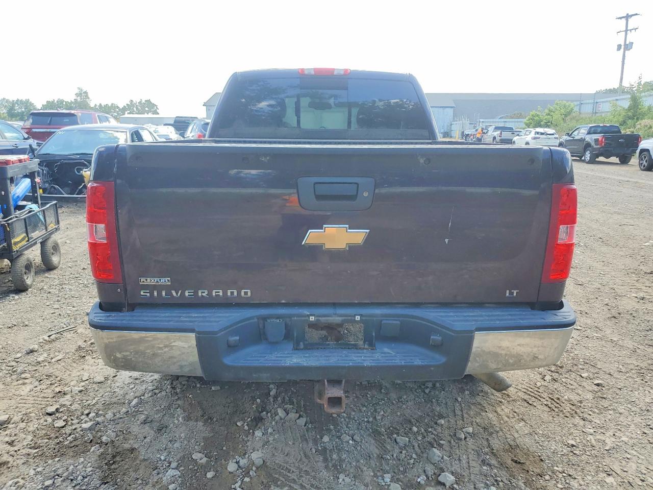 2009 Chevrolet Silverado K1500 Lt Темно-бордовый vin: 1GCEK29039Z184695