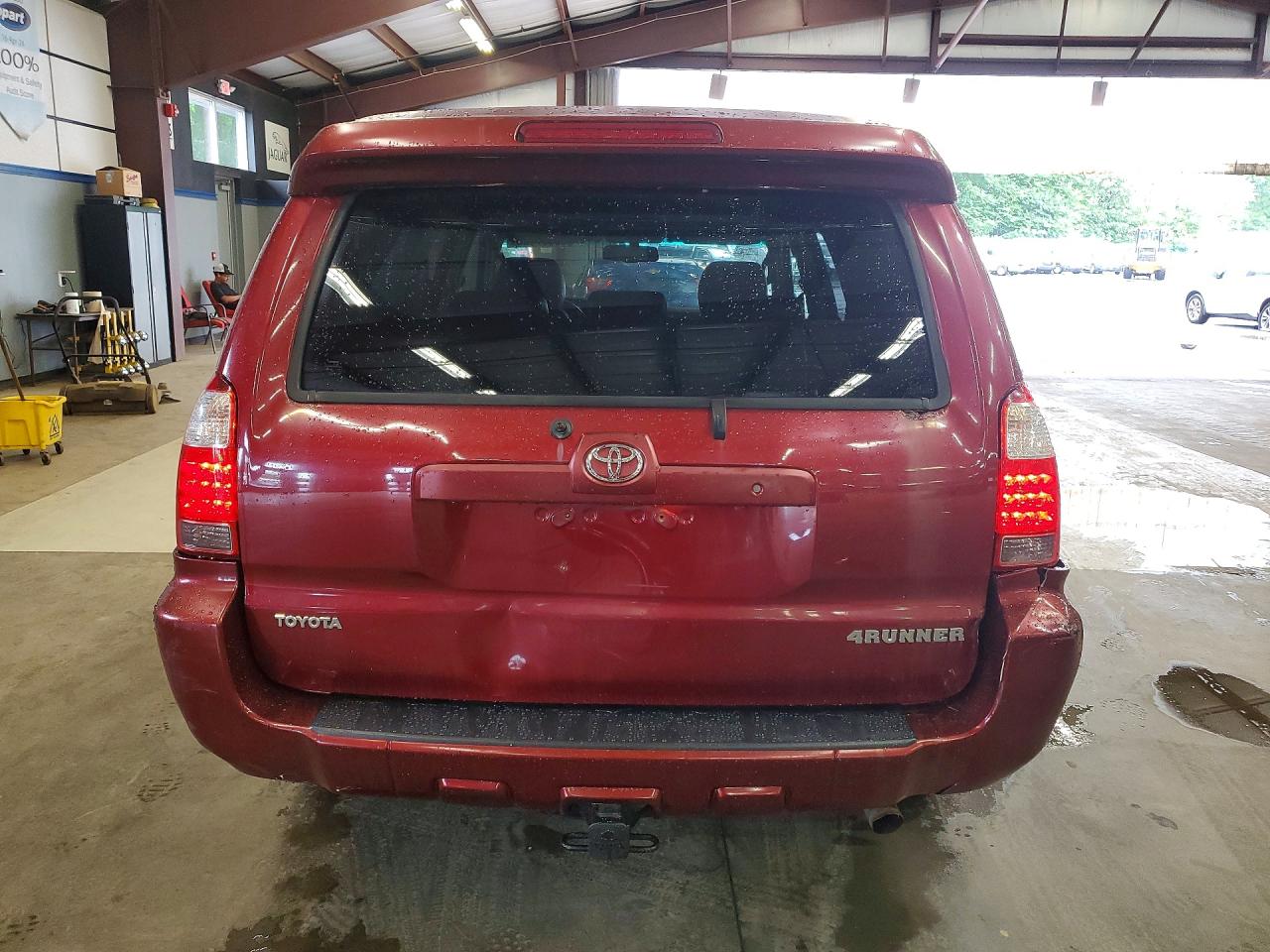 2008 Toyota 4runner Sport Edition Burgundy vin: JTEBU14RX8K035121