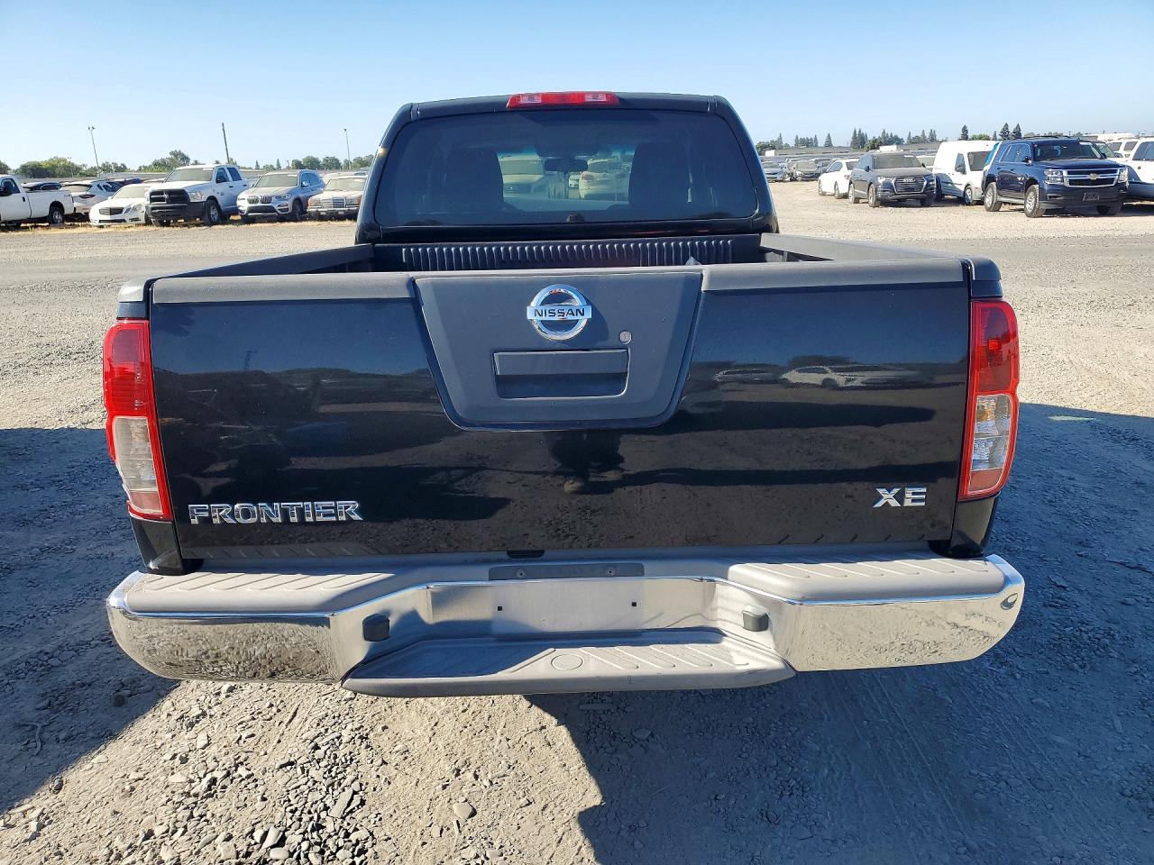 2009 Nissan Frontier Xe Black vin: 1N6BD06T59C418710