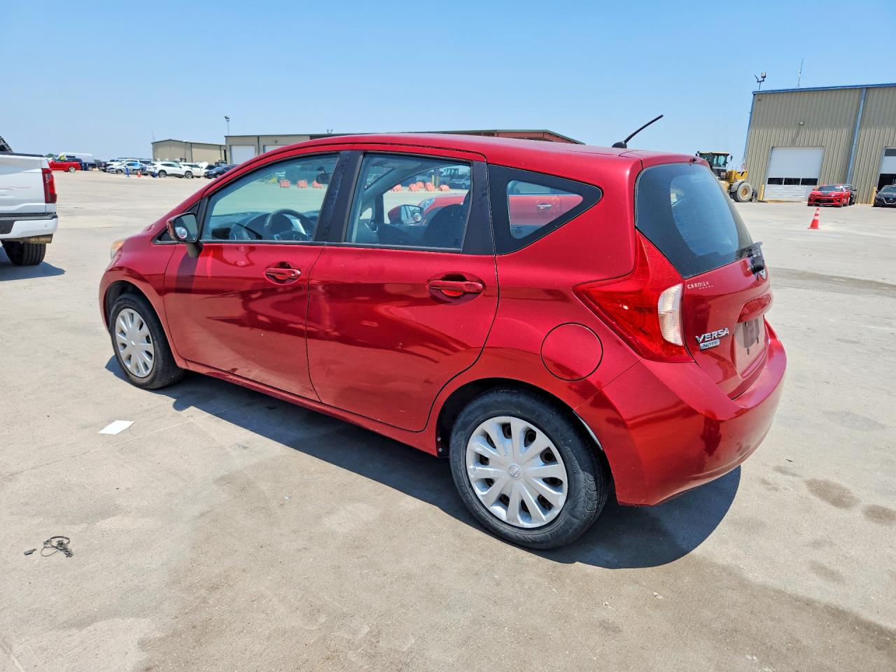 2015 Nissan Versa Note S Red vin: 3N1CE2CP7FL351568