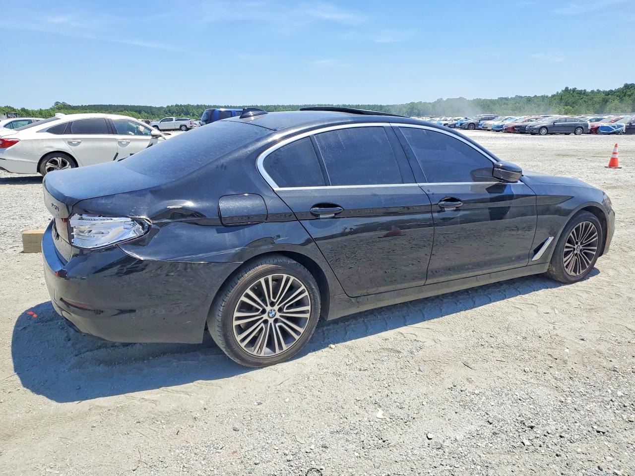 2019 Bmw 540 I Black vin: WBAJE5C57KWA98793