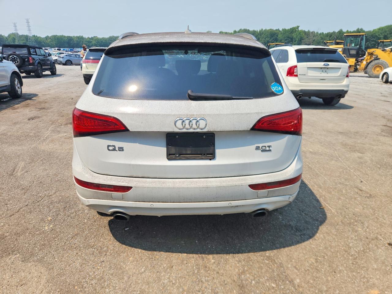 2014 Audi Q5 Premium Plus White vin: WA1LFAFP0EA057820