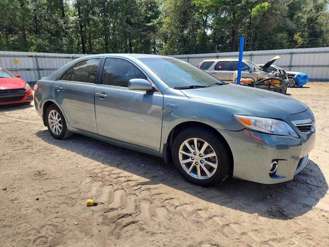 2011 Toyota Camry Hybrid Green vin: 4T1BB3EK4BU137772
