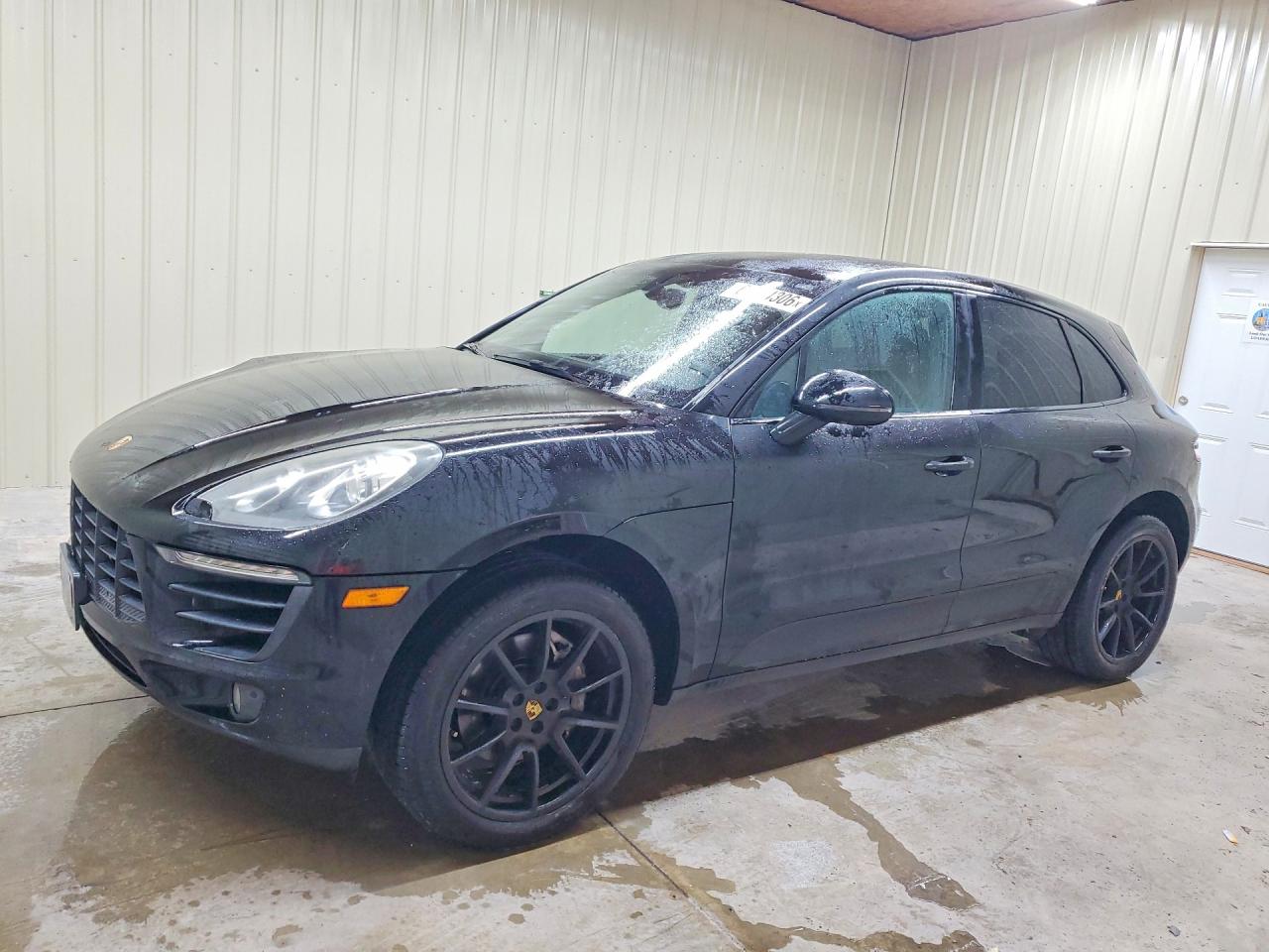 2015 Porsche Macan S Black vin: WP1AB2A50FLB52533