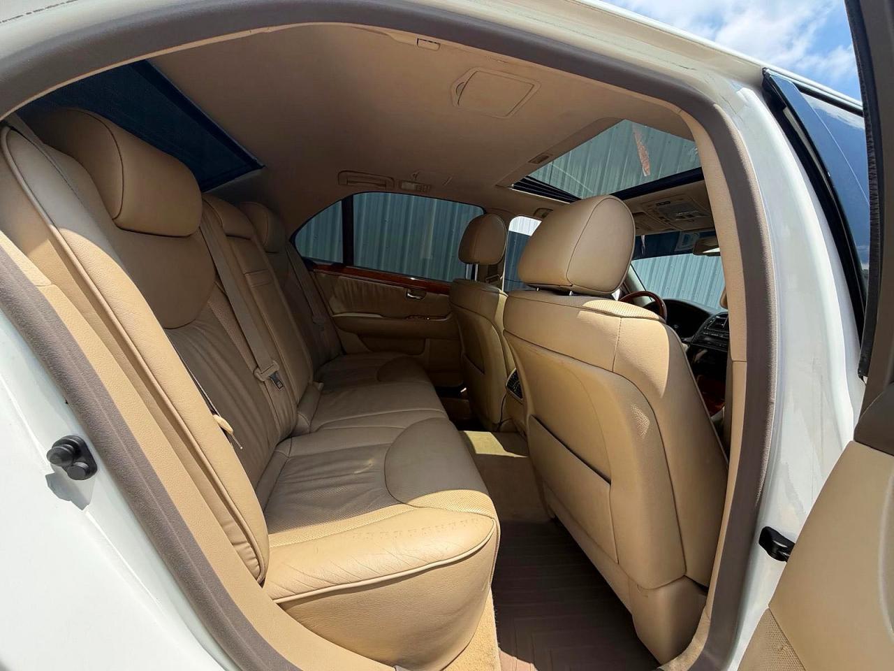 2006 Lexus Ls 430 White vin: JTHBN36F865030378