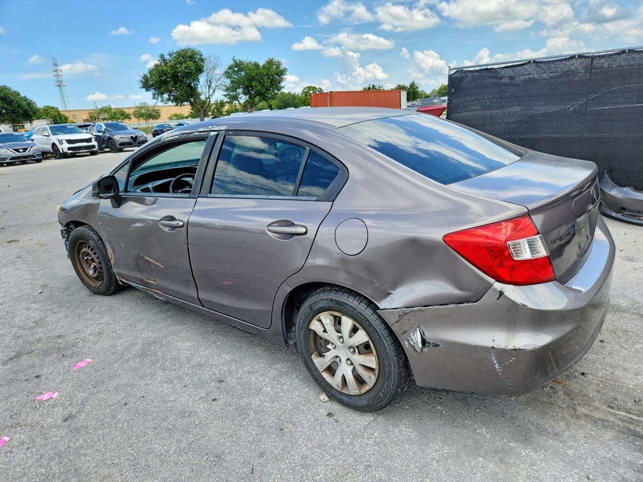 2012 Honda Uk Gray vin: 19XFB2F5XCE338097