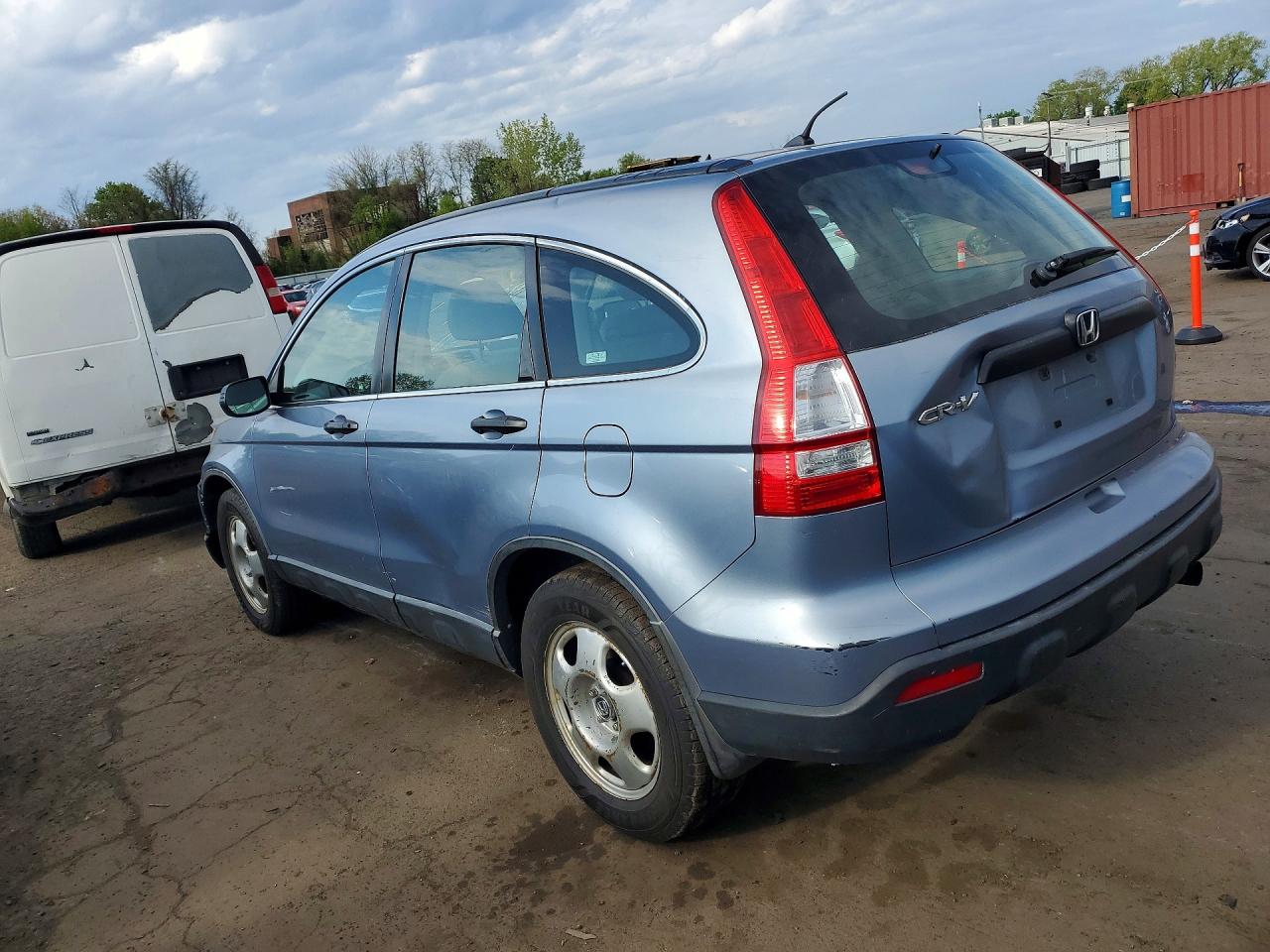 2007 Honda Cr-v Lx Синий vin: JHLRE38377C036630
