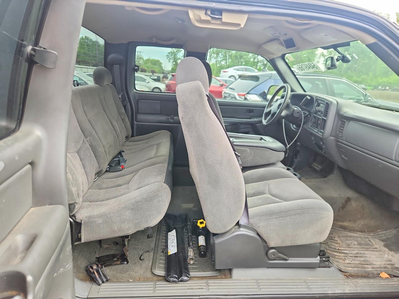 2005 Chevrolet Silverado K1500 Blue vin: 2GCEK19B351171962