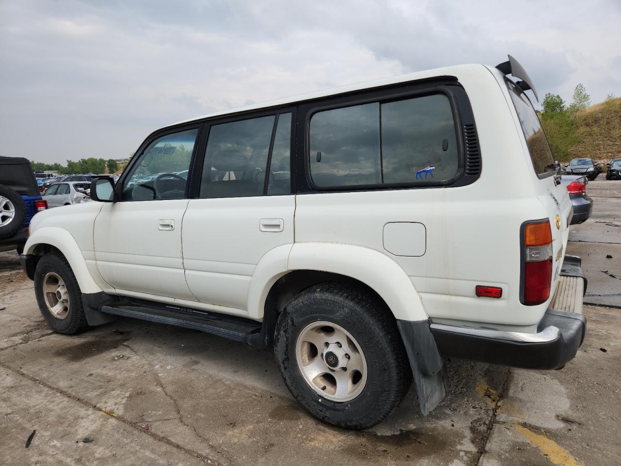 1994 Toyota Land Cruiser Dj81   White vin: JT3DJ81W3R0088365
