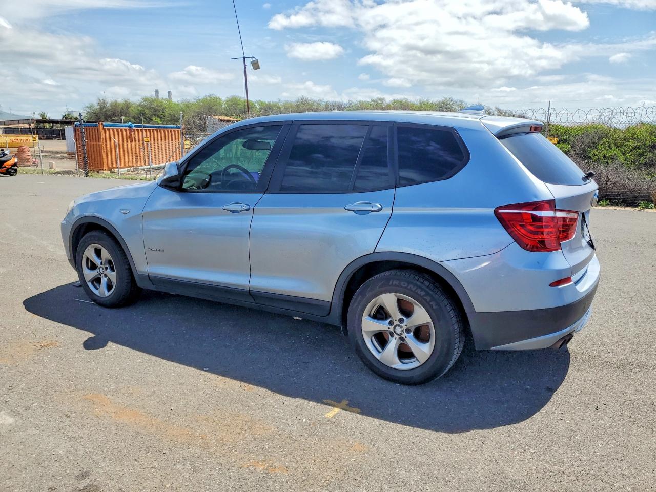 2012 Bmw X3 Xdrive28i Blue vin: 5UXWX5C59CL726421