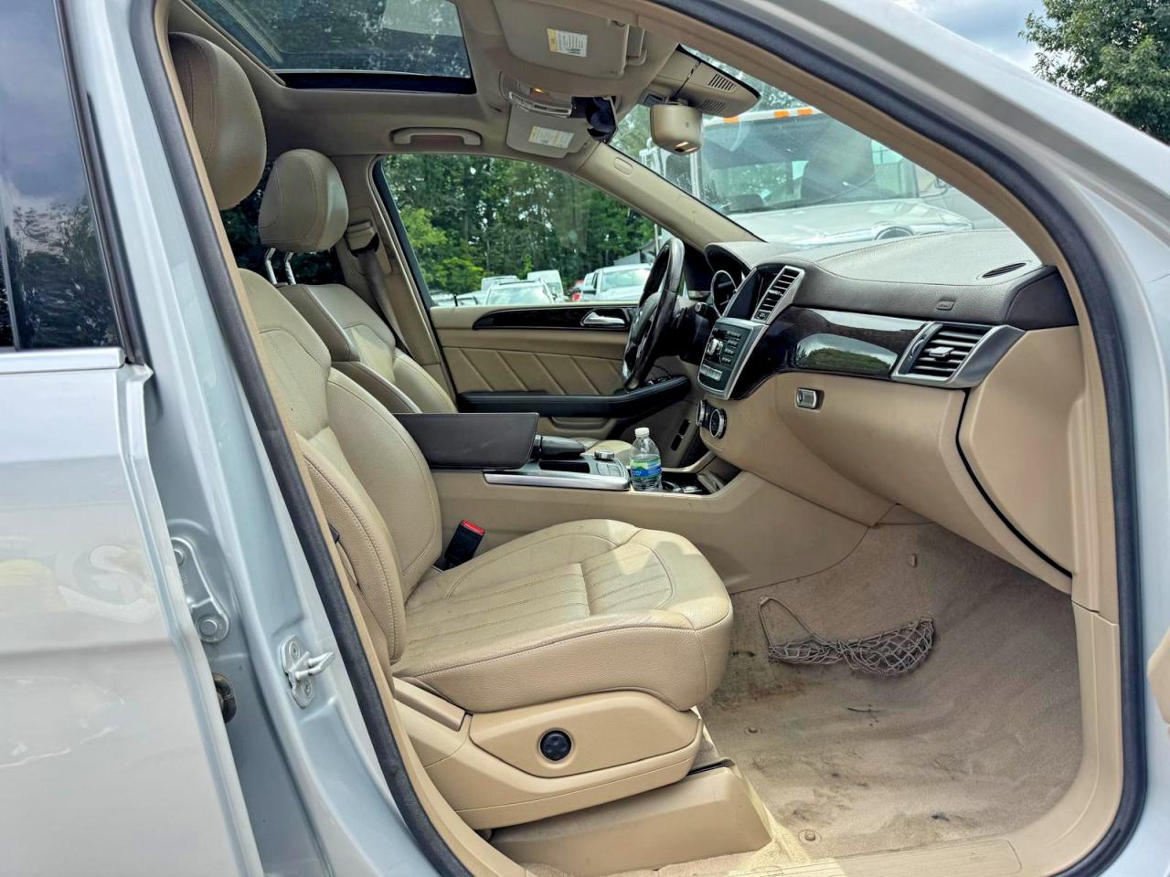 2015 Mercedes-benz Gl 450 4matic Silver vin: 4JGDF6EE5FA497469