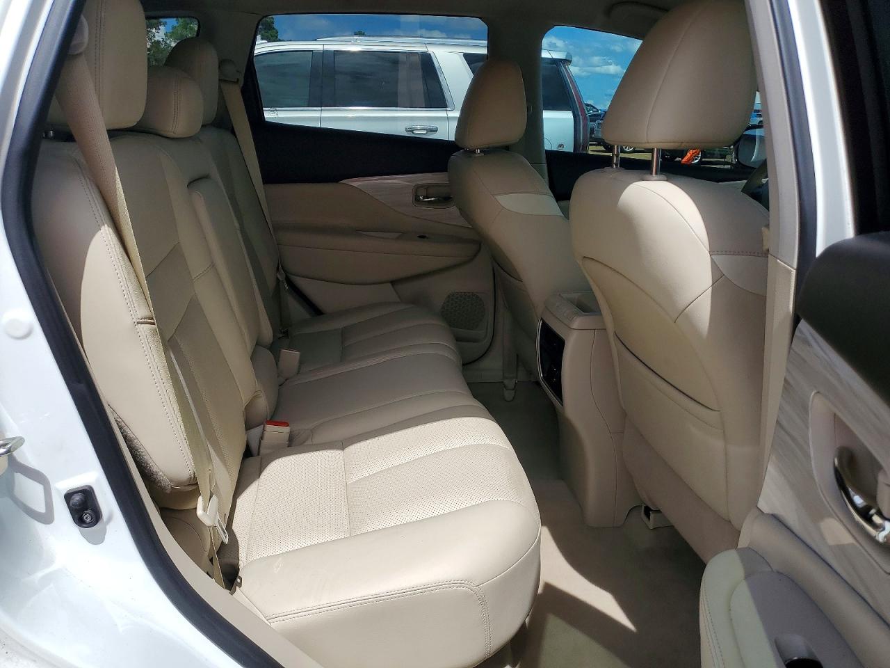 2015 Nissan Murano Sl White vin: 5N1AZ2MG1FN241036