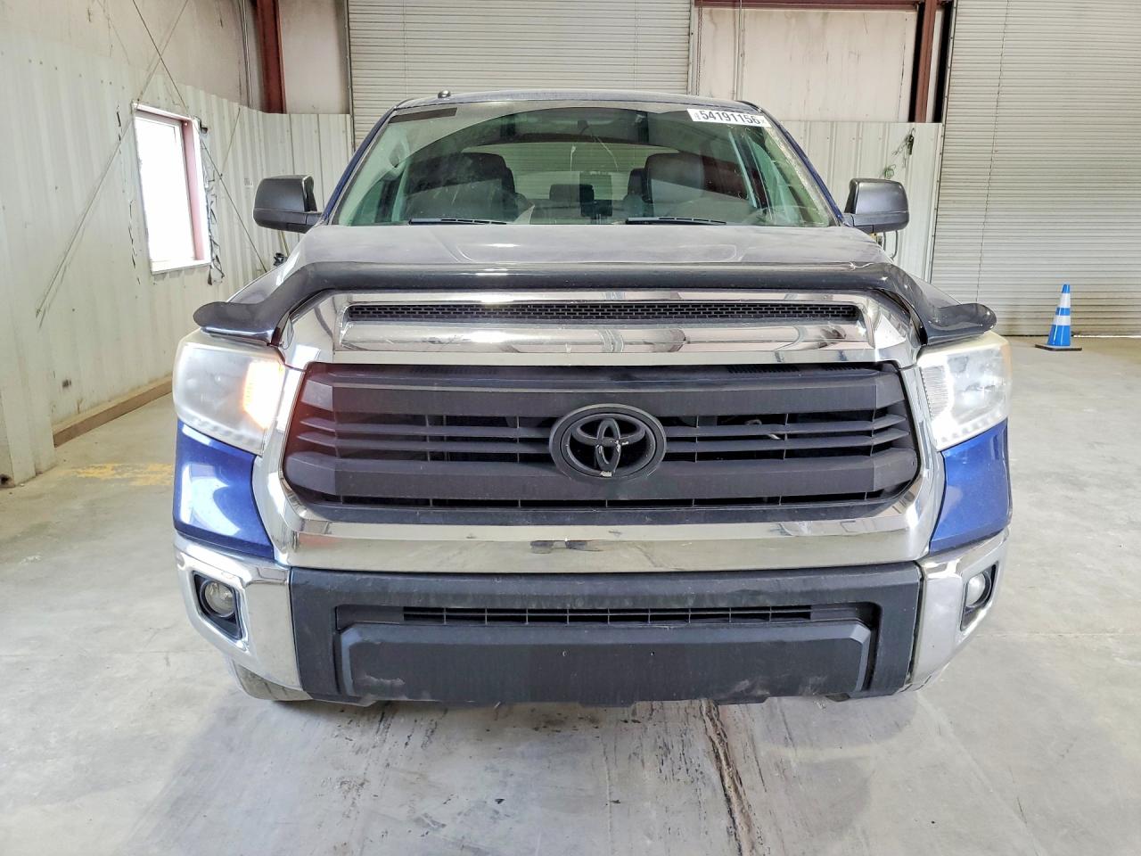 2014 Toyota Tundra Crewmax Sr5 Blue vin: 5TFEM5F15EX068798