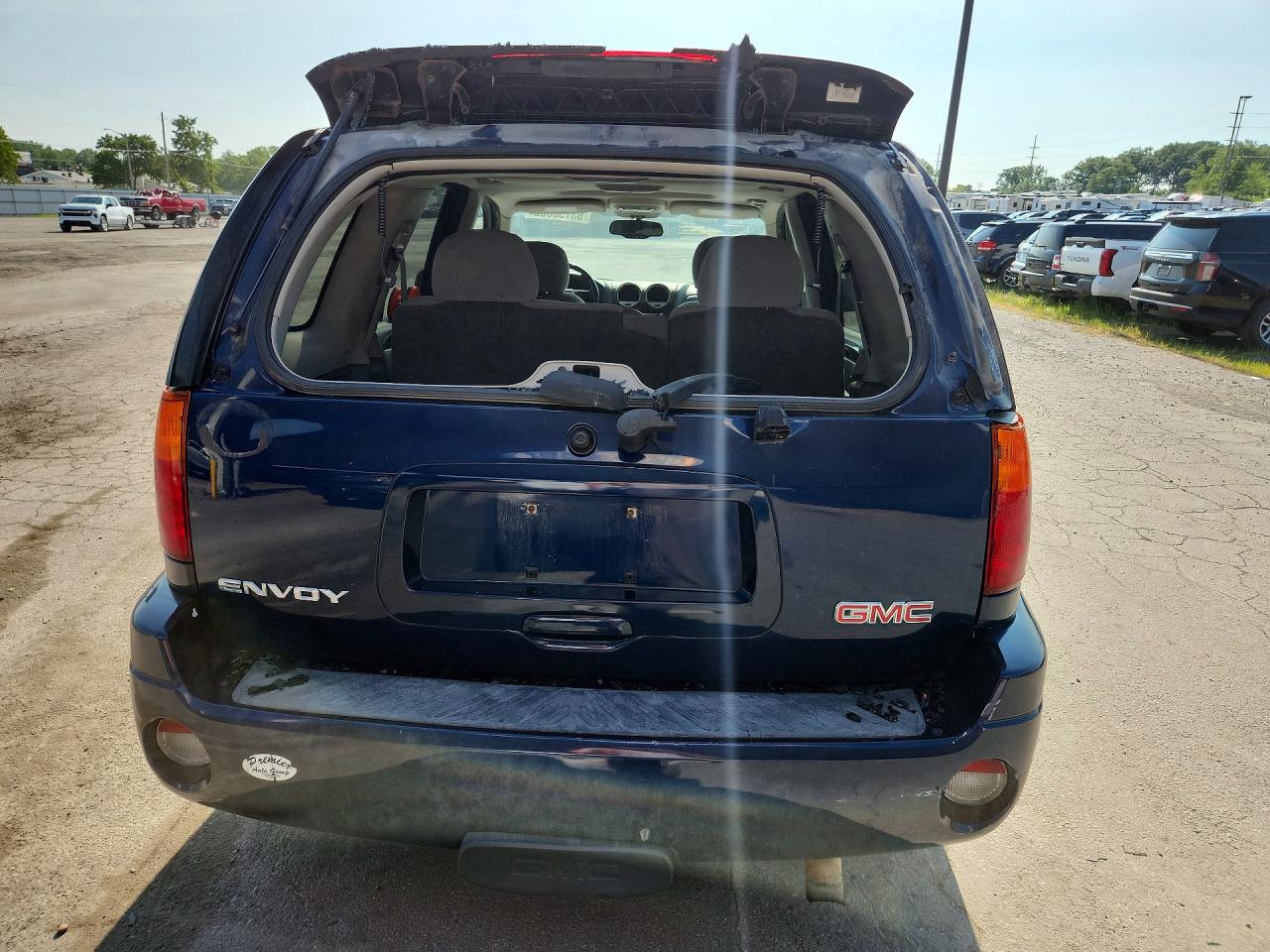 2007 Gmc Envoy Sle Blue vin: 1GKDT13S572281176