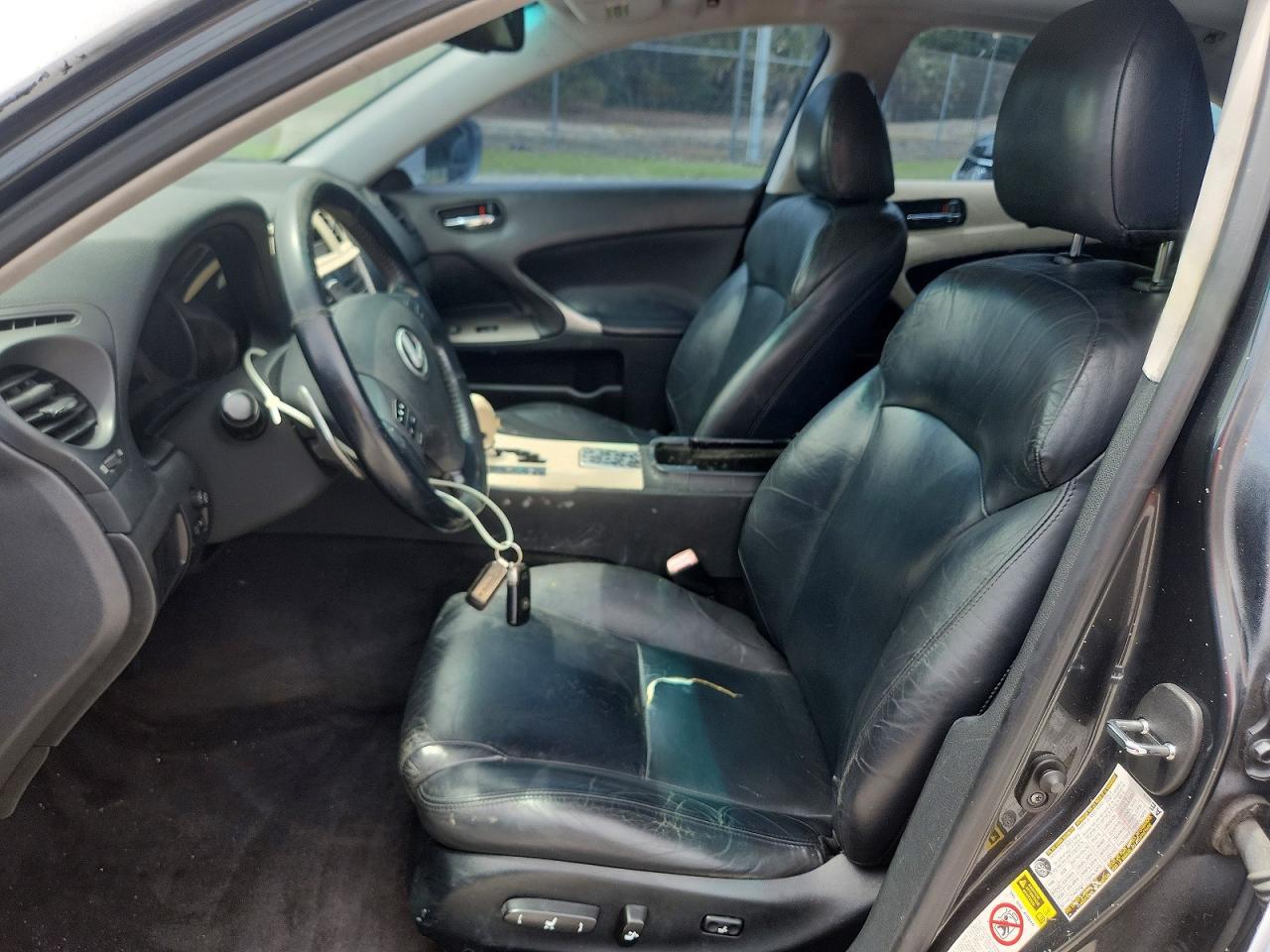 2007 Lexus Is 250 Base Белый vin: JTHBK262372053070